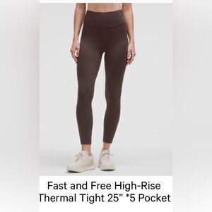 lululemon athletica Brown Leggings